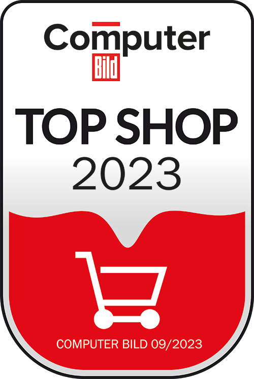 Siegel Top Shop 2023 Computer Bild